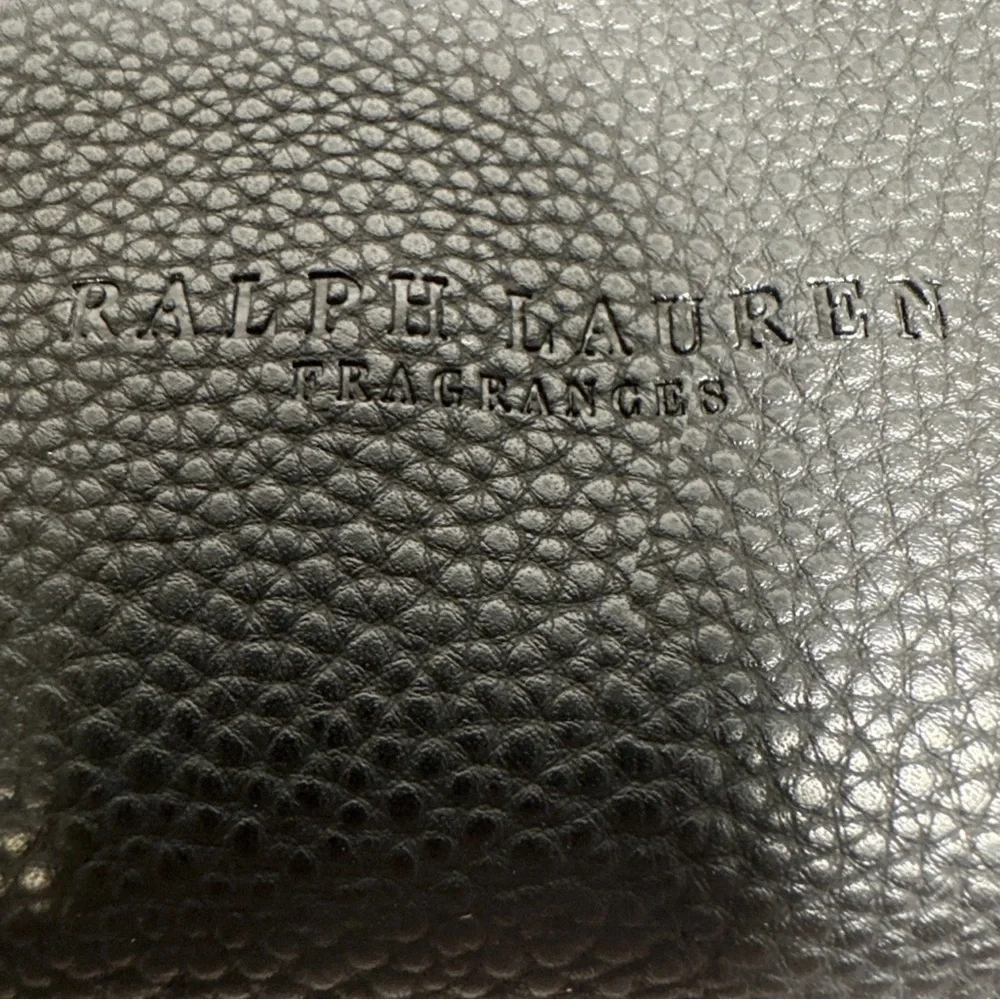 Polo Ralph Lauren Pebbled Duffle bag black